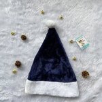 Santa Hat Factory - Xmas Velvet Christmas Colorful Thicken Holiday Party Hat