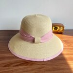 Straw Hat Supplier - Women Beach Sun Travel Foldable Brim Summer UV Hat
