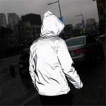 Jacket Supplier - New Streetwear Noctilucent Reflective Windbreaker Jacket