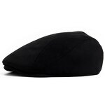 Newsboy Hat Factory - New Autumn Winter Vintage Suede Flat Top Beret Hat