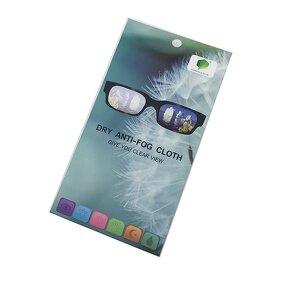 Lens Cloth Supplier - Dry Anti-Fog Shamee Microfiber Cleaning Cloth for Eyeglasses