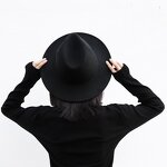 Fedora Hat Manufacturer - 7cm Wide Brim Classic Solid Wool Jazz Hat