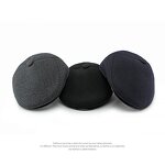 Flat Cap Supplier - Men Ivy Cap Retractable Invisible Earflap Beret Hat