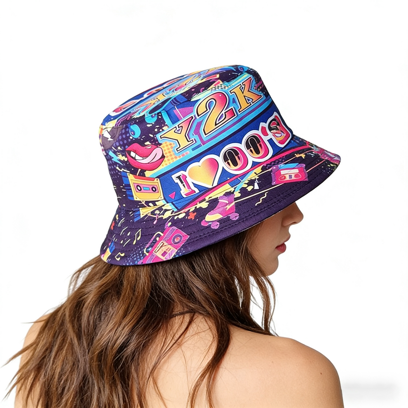 Bucket Hat Factory - Fashion Retro Packable Sun Cap for Men Women