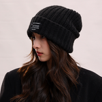 Knitted Hat Supplier - Custom Autumn Winter Warm Skull Hat Large Size