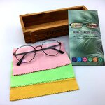 Lens Cloth Supplier - Dry Anti-Fog Shamee Microfiber Cleaning Cloth for Eyeglasses