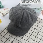 Newsboy Hat Manufacturer - Autumn Winter Women Warm Wool Felt Beret Cap