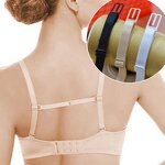 Bra Strap Extender Manufacturer - 100 Pcs/pack 10MM Non-slip Buckle High Elastic