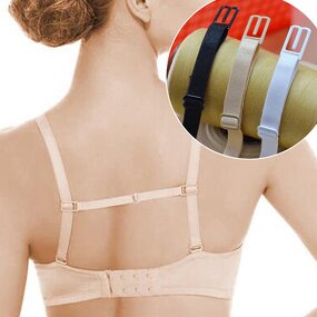 Bra Strap Extender Manufacturer - 100 Pcs/pack 10MM Non-slip Buckle High Elastic