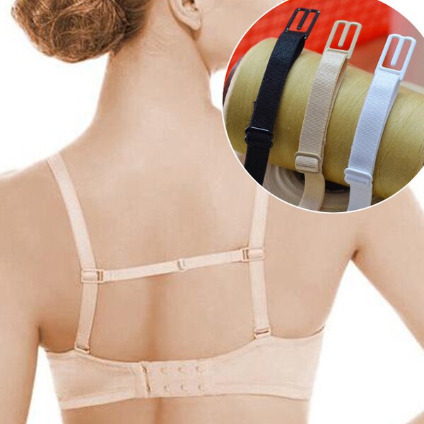 Bra Strap Extender Manufacturer - 100 Pcs/pack 10MM Non-slip Buckle High Elastic