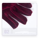 Etiquette Gloves Factory - Women Winter Knitted Warmth Stretch Dance Gloves