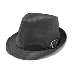 Straw Hat Factory - Panama Trilby Short Brim Sun Hat for Men Women