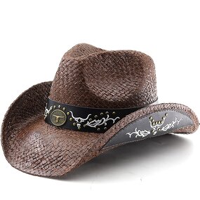 Cowboy Hat Manufacturer - Classic Western Hardshell Hat with Leather Belt