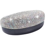 Sunglasses Case Manufacturer - Handmade Shiny Bling Extra Large Rhinestone Case