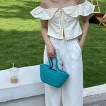 Shoulder Bag Supplier - Bohemian Handmade Crochet Knitting Large Capacity Bag