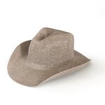 Cowboy Hat Manufacturer - New Hollow Breathable Sequin Cowboy Jazz Hat