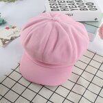 Newsboy Hat Manufacturer - Autumn Winter Women Warm Wool Felt Beret Cap