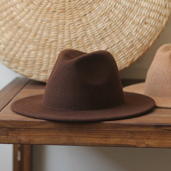 Fedora Hat Manufacturer - 7cm Wide Brim Classic Solid Wool Jazz Hat
