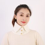 Neckerchief Supplier - Neck Support Keep Warm Half High Collar Fake Collar