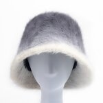 Bucket Hat Manufacturer - Winter Faux Rabbit Fur Fisherman Hat