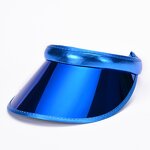 Sun Visor Supplier - PVC Laser Iridescent Multi Color UV Sports Cap