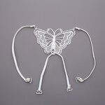 Bra Strap Manufacturer - Sexy Invisible Lace Shoulder Straps Backless Butterfly