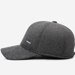 Baseball Hat Supplier - Fleece-lined Ear Protection Winter Cap for Men