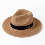 Straw Hat Supplier - Fashion Panama Straw Hats Summer Outdoor Holidays