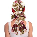 Head Scarf Manufacturer - Chemo Brim Visor Head Scarf Pre Tied Headwraps