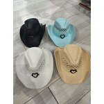 Cowboy Hat Manufacturer - Vacation Beach Hollow Straw Boho Hip Cowboy Hat