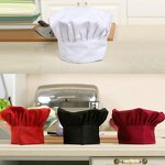 Chef Cap Supplier - Adult Adjustable Elastic Cotton Unisex Kitchen Cap
