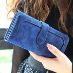 Wallet Manufacturer - Vintage Multi Card Slot Women PU Leather Wallet