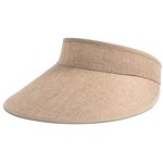 Sun Visor Factory - Summer Empty Top Big Wide Brim Straw UV Protection