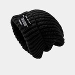 Knitted Hat Supplier - Custom Autumn Winter Warm Skull Hat Large Size