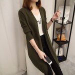 Cardigan Factory - Women Loose Knitted Top Long Cardigan Sweater Coat
