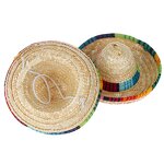 Pet Hat Supplier - Creative Mini Pet Dogs Straw Mexican Sombrero Cute Hat