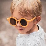 Kids Sunglasses Factory - New Fashion Children Vintage Round Frame Sun Glasses