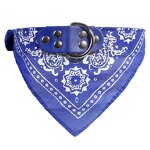 Dog Bandana Factory - Adjustable Leather Printed Soft Collar Neckerchief