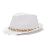 Straw Hat Factory - Mediterranean Panama Straw Fedora Fashion Vacation