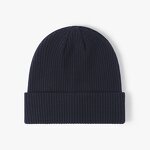 Beanie Cap Factory - 100% Cotton Knitted Hat Casual Bonnets Solid Color