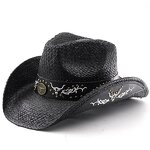 Cowboy Hat Manufacturer - Classic Western Hardshell Hat with Leather Belt