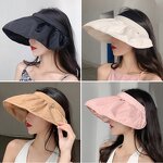 Beach Hat Manufacturer - Women Summer Empty Top Shell Shape Sun Hat
