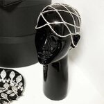 Head Chain Manufacturer - 1920s Rhinestone Flapper Cap Headpieces Hair