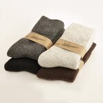 Wool Socks Manufacturer - Men Heavy Thick Soft Warm Winter Hiking Socks