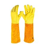 Gardening Gloves Supplier - Natural Goatskin Thorn Proof