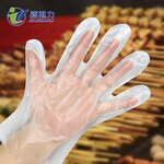 PE Gloves Bulk - 100PCS Plastic Disposable HDPE
