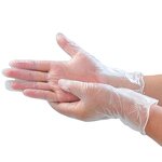 Examination Gloves Bulk - 100PCS Clear Disposable