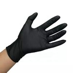 Black Nitrile Gloves Supplier - OEM Tattoo Work Disposable