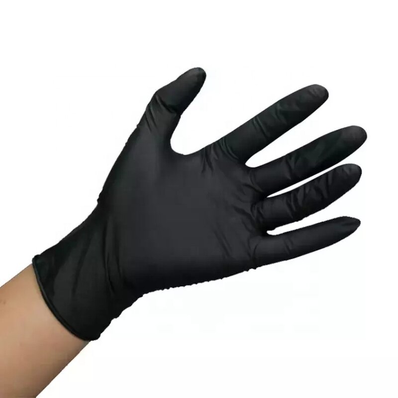 Black Nitrile Gloves Supplier - OEM Tattoo Work Disposable