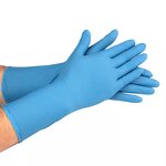 Long Nitrile Gloves Supplier - 12 Inch Color Powder Free